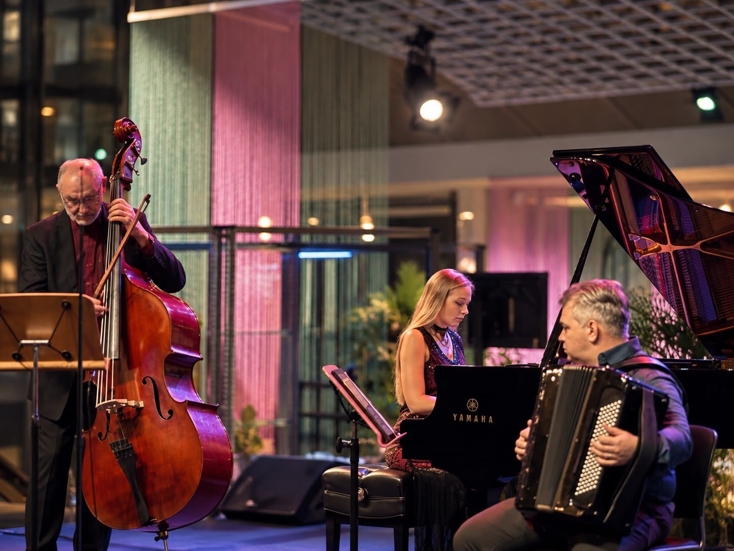 Trio de Tango — Aleks Farseev, Guennadi Mouzyka and Kseniia Vokhmianina performing Piazzolla